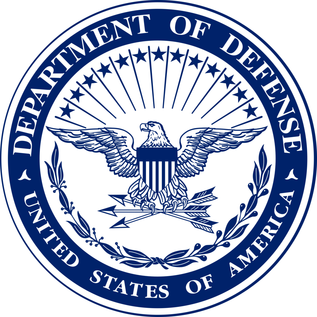 Seal of the United States Department of Defense blue.svg - NTG Business Intelligence